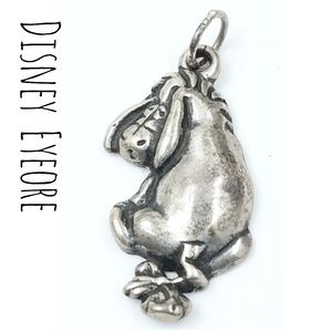 Disney Eyeore Pendant Charm 925 Sterling Silver